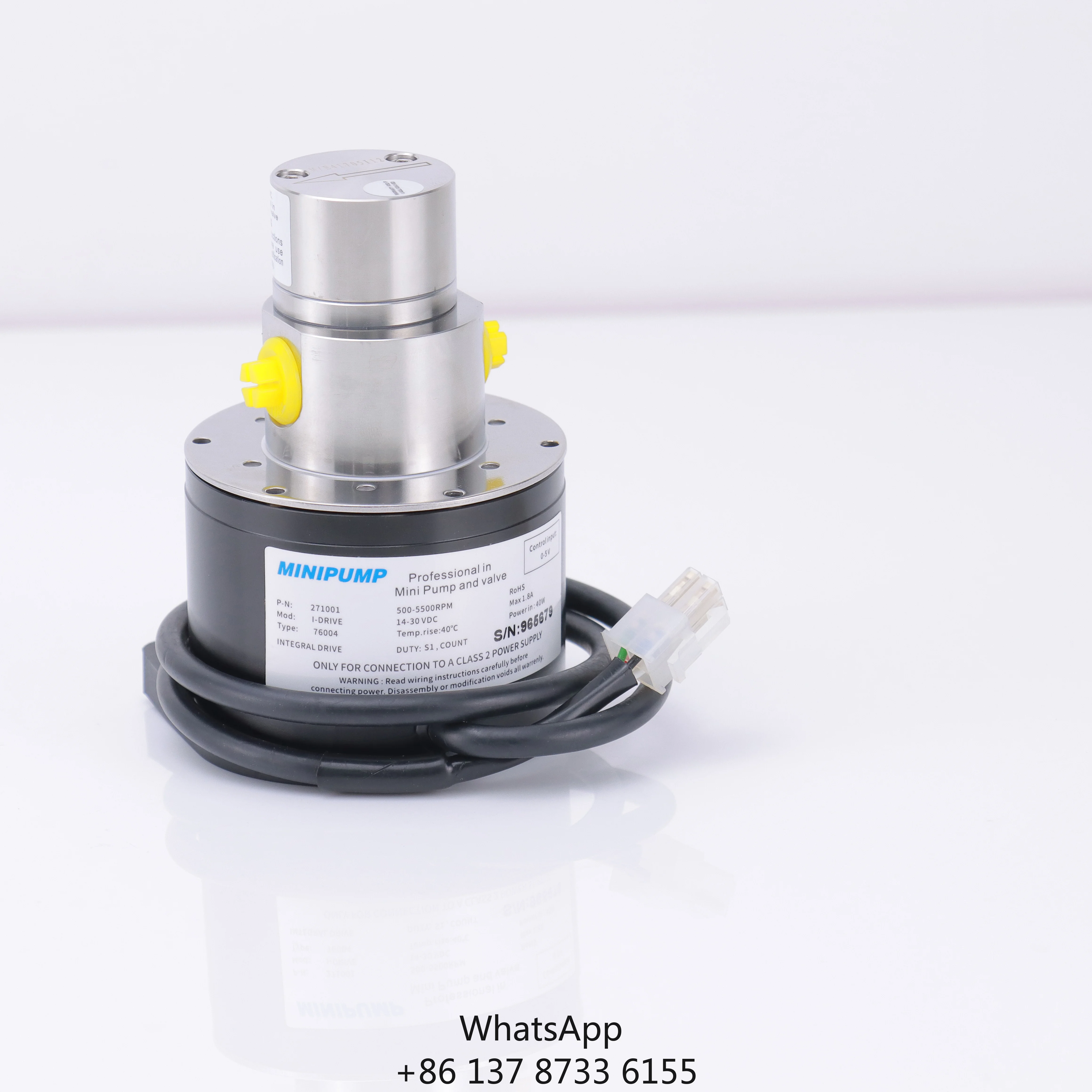 

Magnetic Drive Micro Dc High-temperature Resistant Espresso Machine Milk Pump Gear Pump Mini