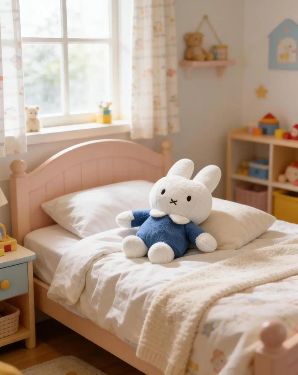 Niedliches Miffy-Plüschtier — Perfektes Geburtstags- oder Valentinstagsgeschenk für Ihre Freundin – Detail 3