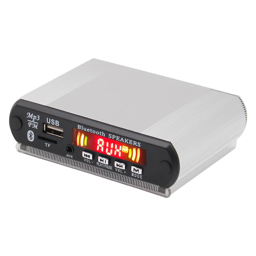 Bluetooth MP3 Decoder Board Module 12V USB TF FM Radio Module Wireless MP3 Player with Recording Function Car Kit
