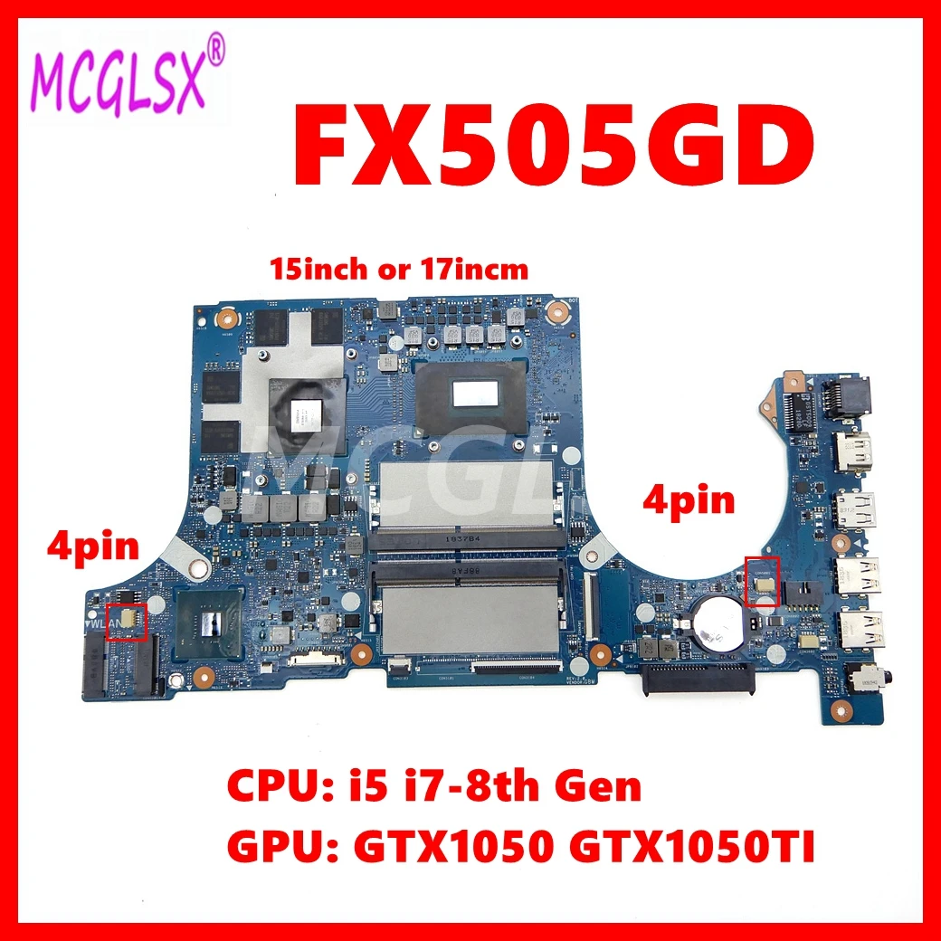 

Материнская плата FX505GD для ноутбука Asus FX505GE FX505GD FX705GD FX705GE FX705 FX86F