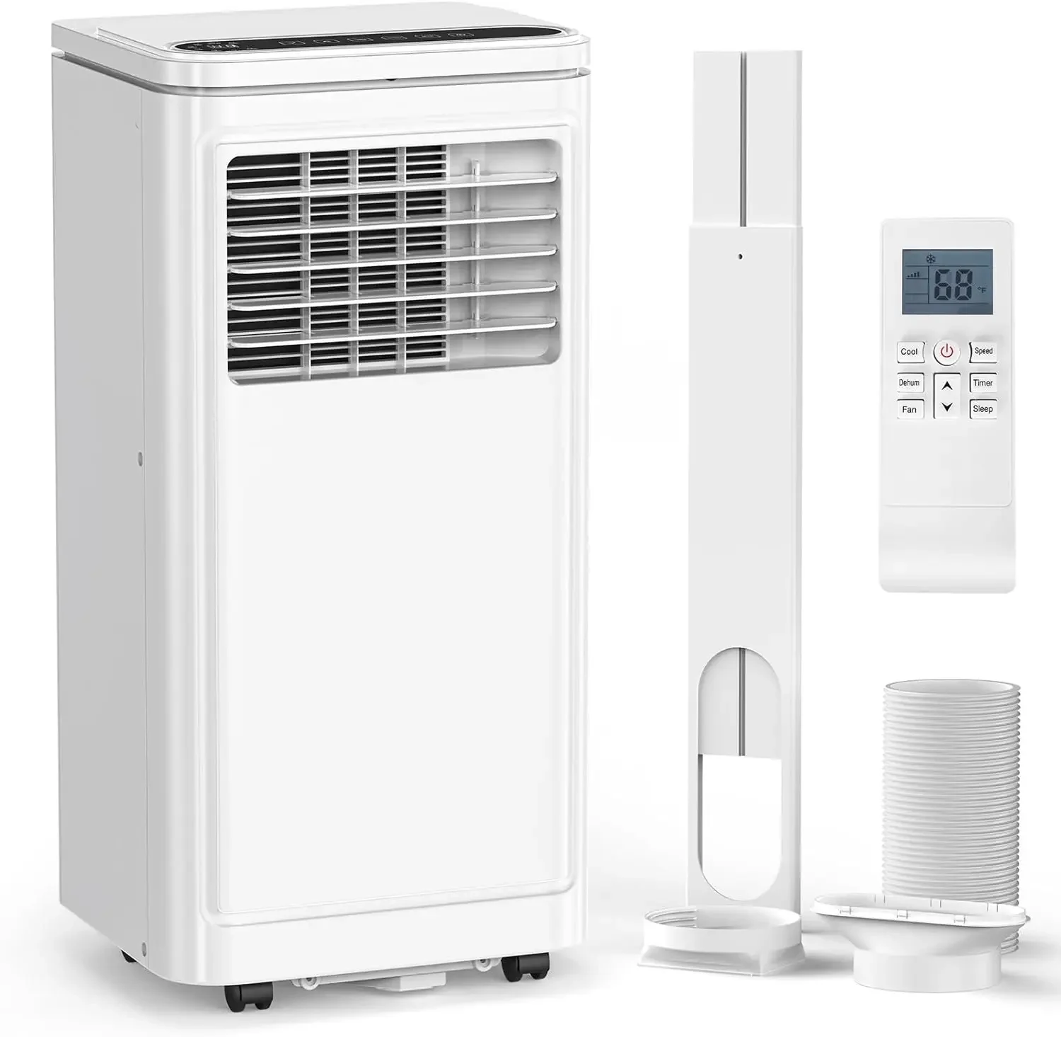 

8000 BTU Portable Air Conditioners, 3-in-1 Portable AC Unit for Rooms up to 350 Sq.Ft, Mini Air Conditioner for Bedroom