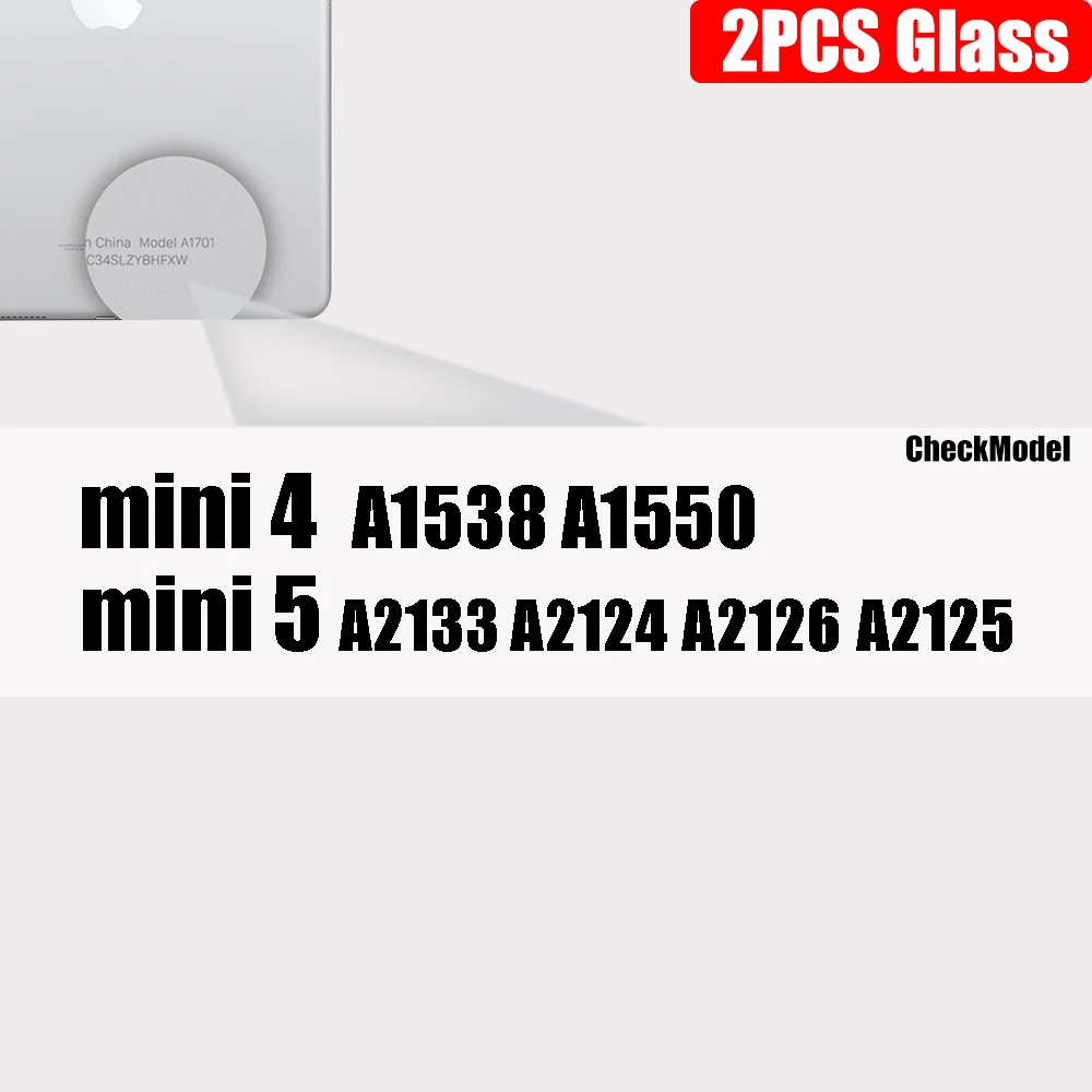 2 stks Helder Gehard Glas Voor Ipad 9 8 7 6 5 9e Generatie 8e 7e 6e Screen Protector Voor Ipad Pro 11 10.5 9.7 Air 5 4 Mini 6 - afbeelding 1
