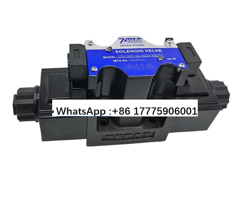 

DSV-G03-2C-D24/A220/A110-82 vanne électromagnétique directionnelle 6C 8C pipeline