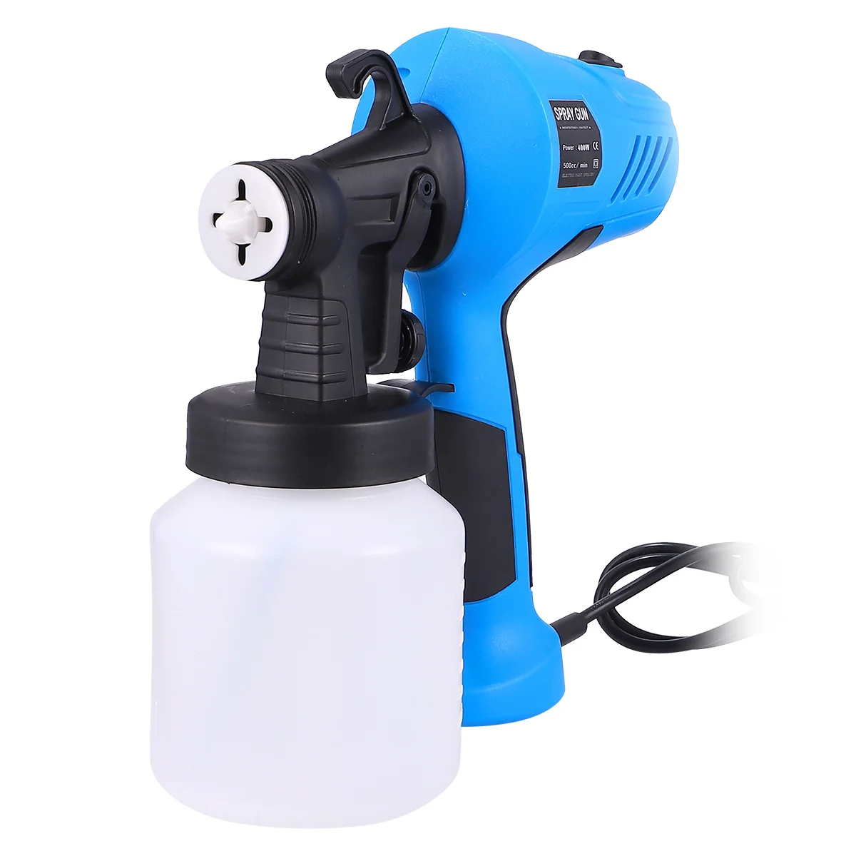 

Electric Painter Durable Spraying Tool Us Plug Blue -Coat Coverage Fast Smooth Application Paint Sprayer