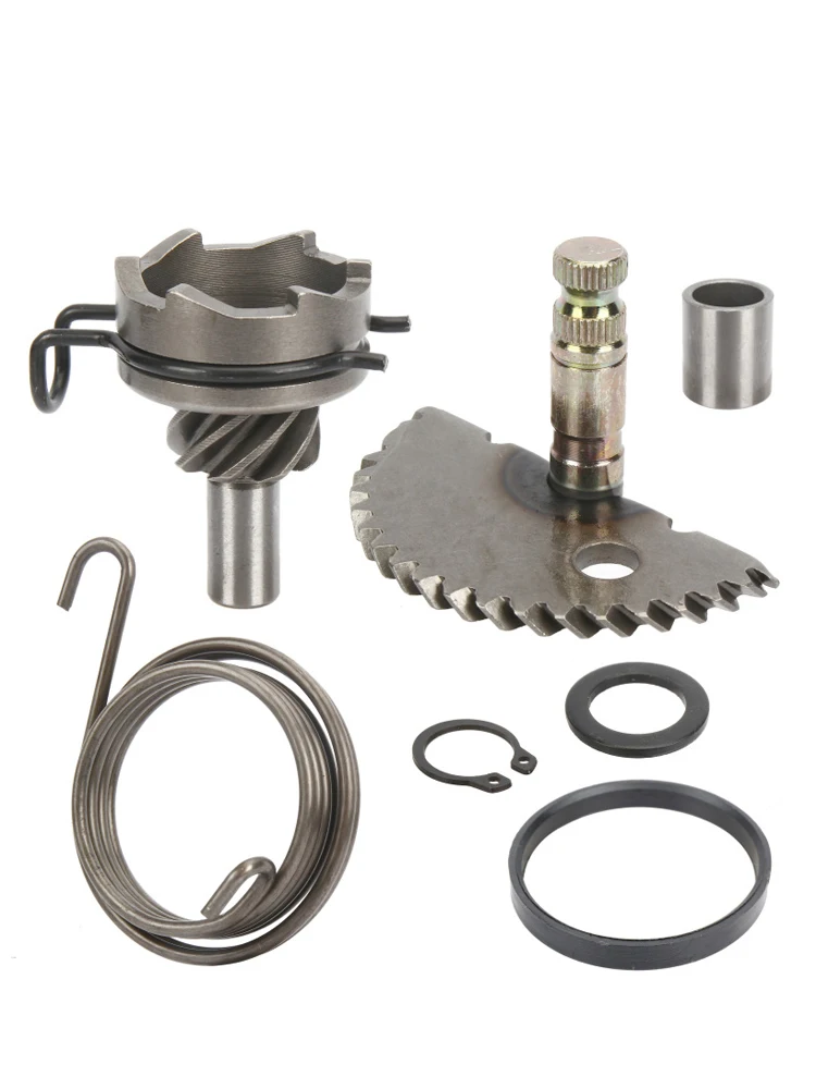 Motorcycle Kick Shaft Gear for Kymco Jonway Baotian Loncin for GY650 GY6125 HJ125T-A BT125 LX125 LY125 DS125 Engine Start Axle