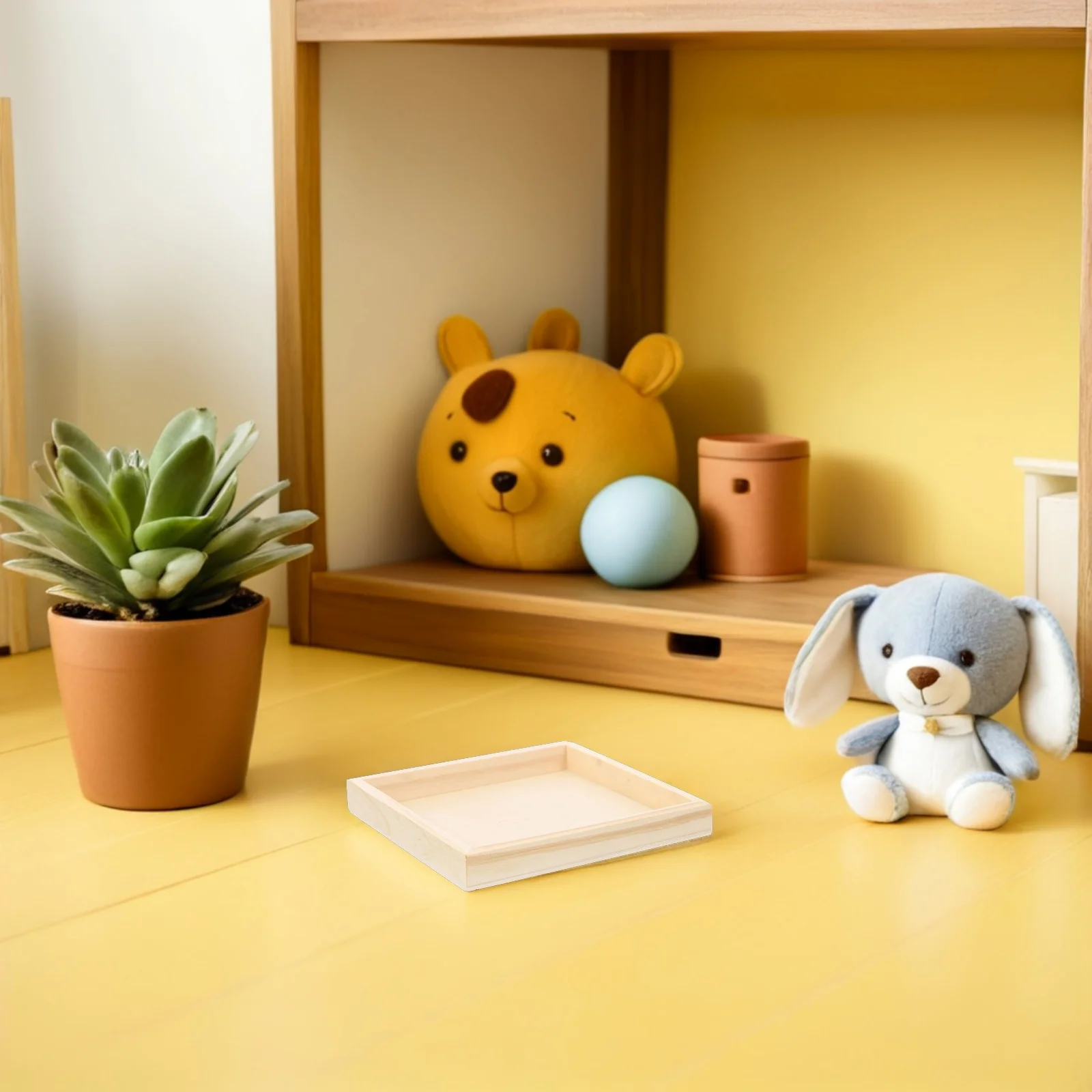 

8Pcs Wooden Puzzle Trays Sorter for 3D Jigsaw Pieces Organization Stable Display Sorting Tray Kids Spatial Learning Educational