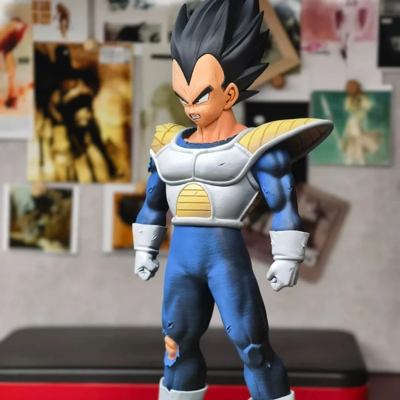 

22 см VDragon Ball egeta Saiyan Battle Suit ПВХ Фигурка Коллекционная аниме Статуя Настольный орнамент Подарки-сюрпризы