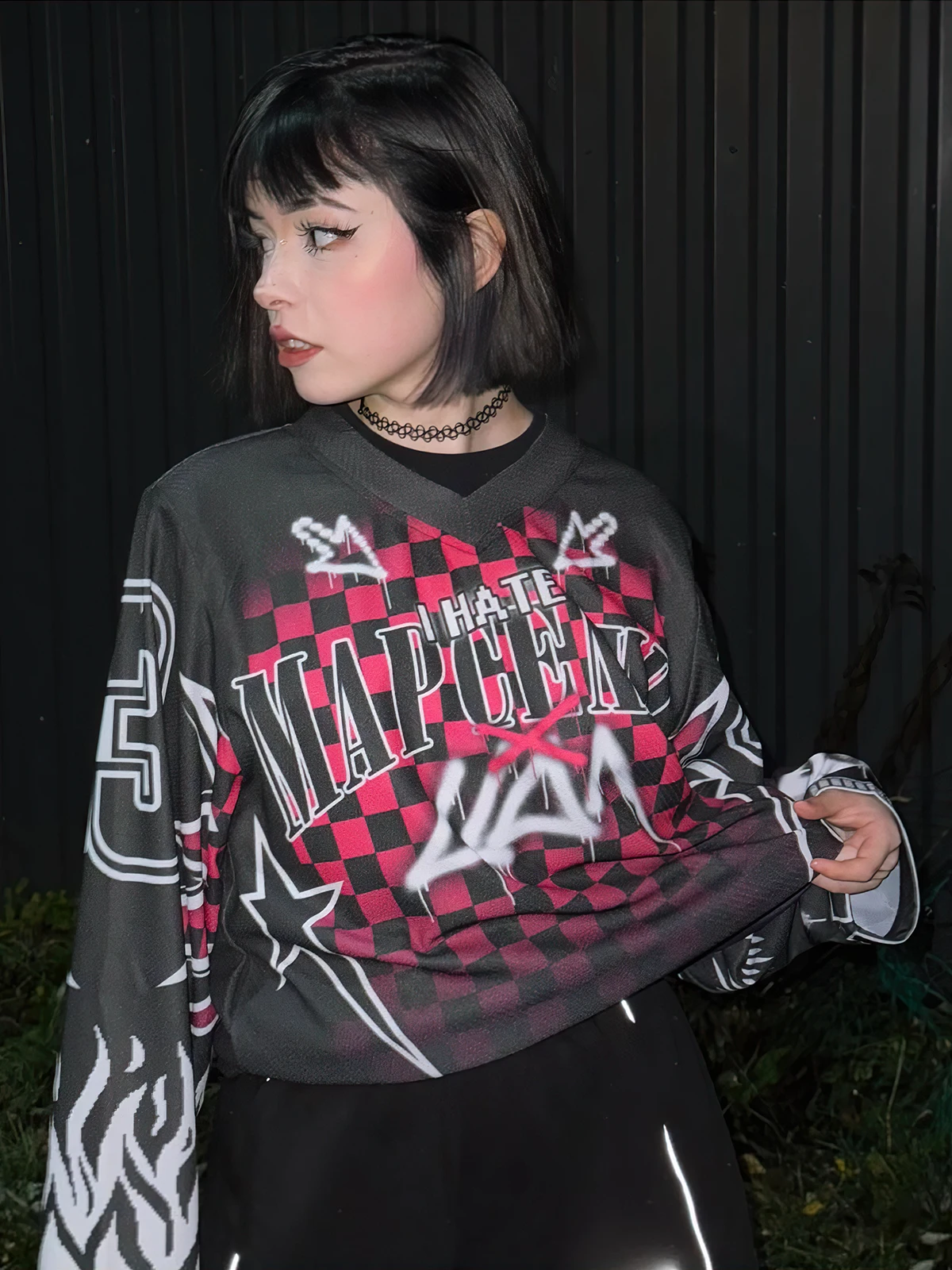 روسيا روك-زيدفرادادنا إذن جيرسي طويلة الأكمام تي شيرت الرجال النساء Harajuku عادية البيسبول جيرسي القمم المتضخم الملابس الكلاسيكية