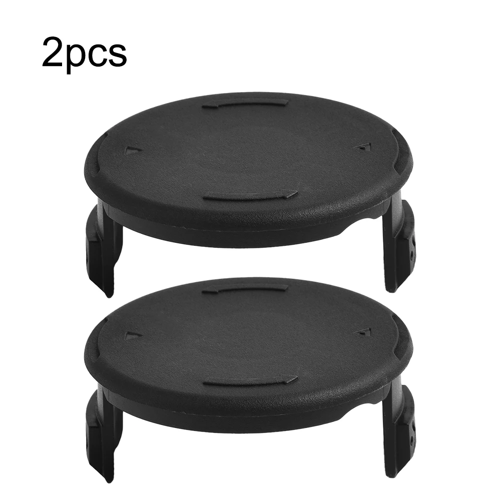 2pcs Spool Cover Trimmer Spool Cover For BOSCH ART 23 26 SL Line Cap Base Black Replacement Spool Cover Cap Pliable Flexible