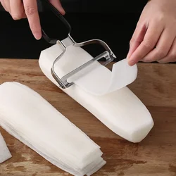 1 PC Pickled Radish Slicer Multifunctional Cucumber Rolling Slicing Knife Eggplant Vegetable Peeling Cutting Wide Mouth Planer