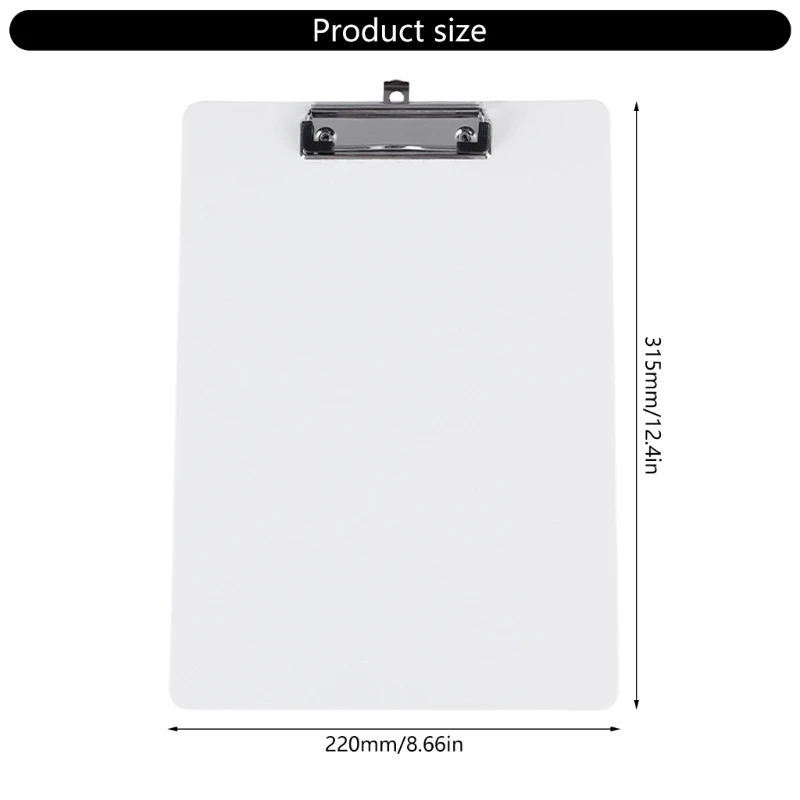  Clipboard with Retactable Hanging Hook Stand Size Clipboard Document Organizers - Image 2