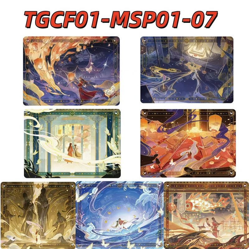 بطاقة نعمة المسؤولين السماوية أنيمي ليو ينغ طبعة شيه ليان هوا تشنغ SEC SSP SP CSP MSP بطاقة شخصيات نادرة قابلة للجمع #3