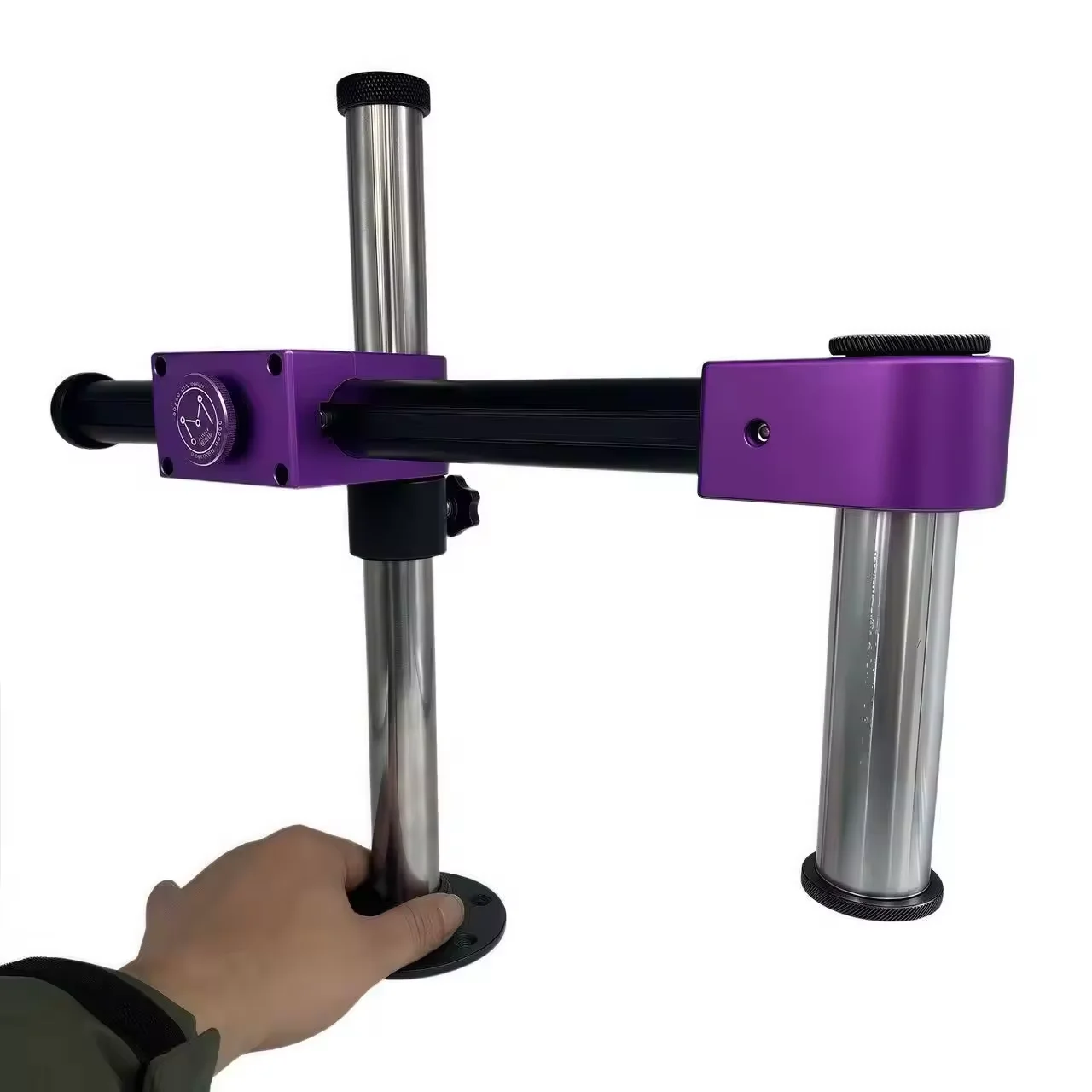 WXY Rotation Microscope Swing Arm Bracket with Levelling Device Telescopic Folding Swing 360° Fixed Lifting Maintenance Tools