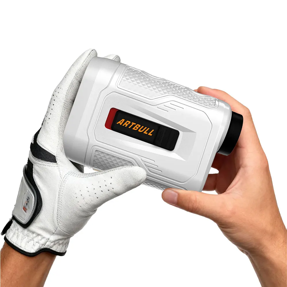ARTBULL Rechargeable With Magnet Slope Adjusted Flag-Lock Vibration Distance Meter Outdoor Golf Rangefinder Laser Rangefinder