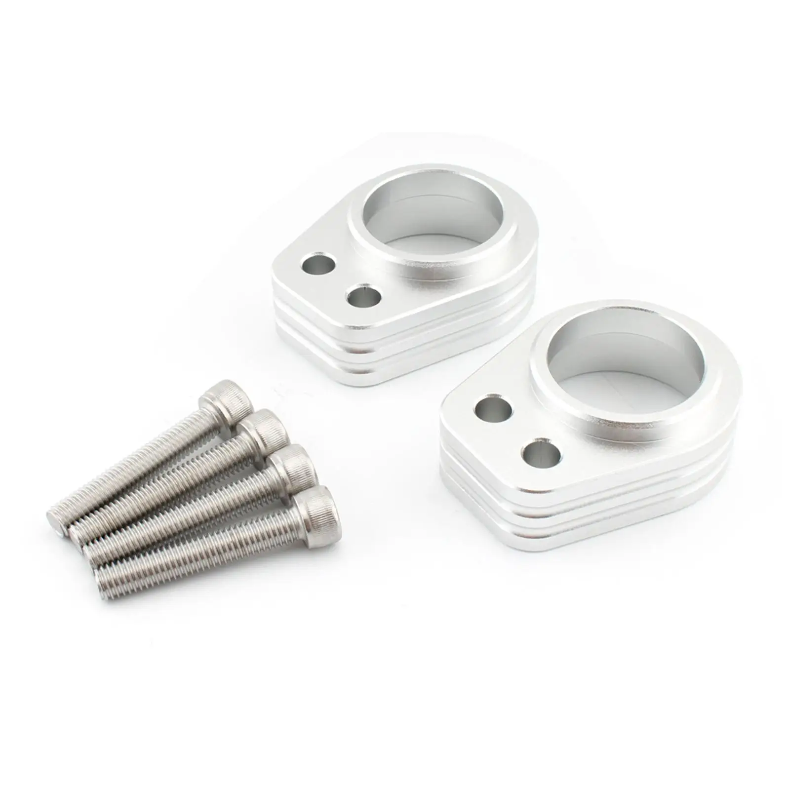 

Handlebar Riser 19.5mm Durable with Screws Aluminum for Kawasaki Zzr1200 Motorbike Spare Parts Practical Good Performance