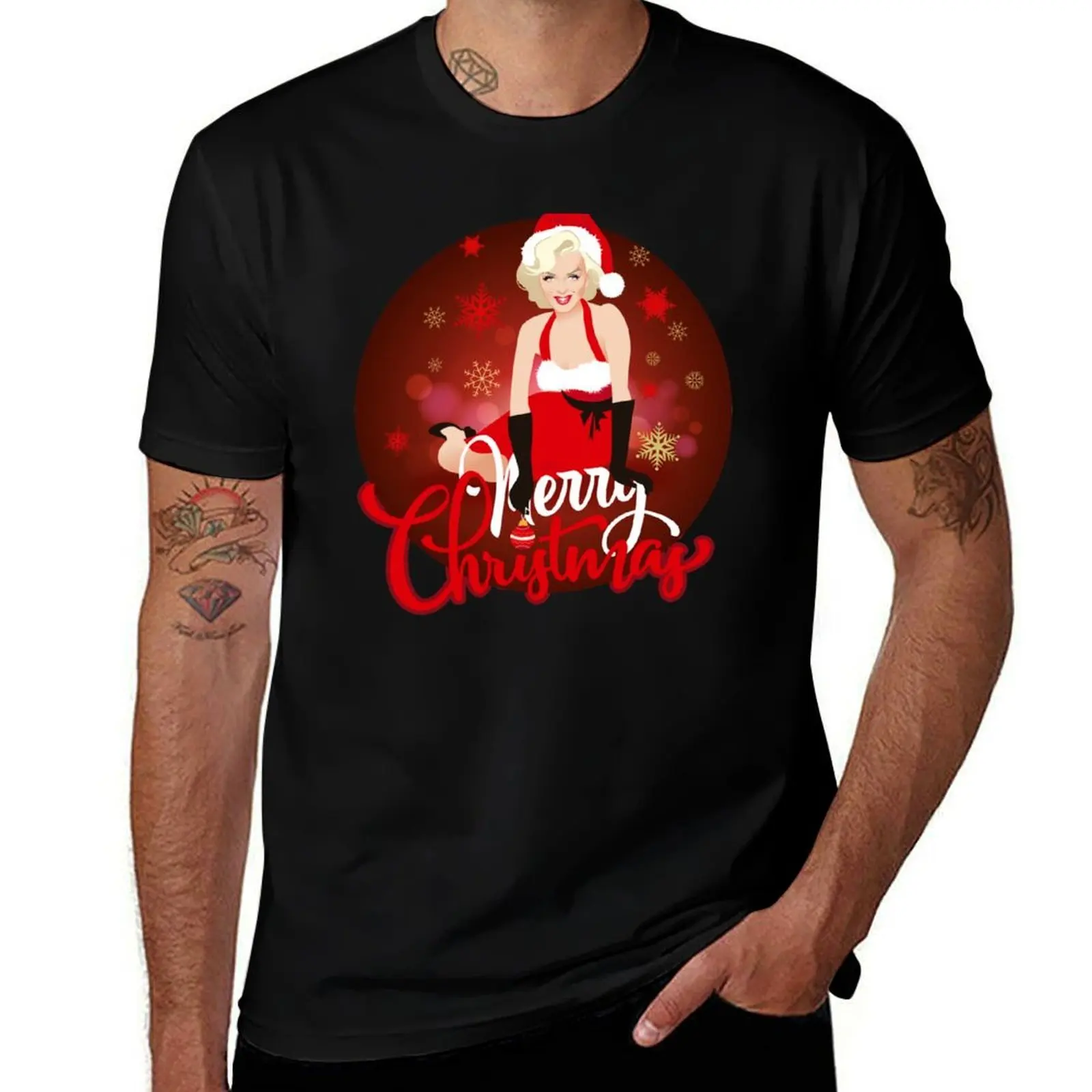 Merry Mmmmm T-Shirt Summer Holiday Casual Tee T-Shirt