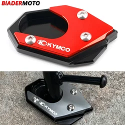 For KYMCO Downtown 200i 300i 350i 300 350 Xciting 250 400 X-Town 125 125i Moto Kickstand Extension Side Stand Enlarge Pad Plate