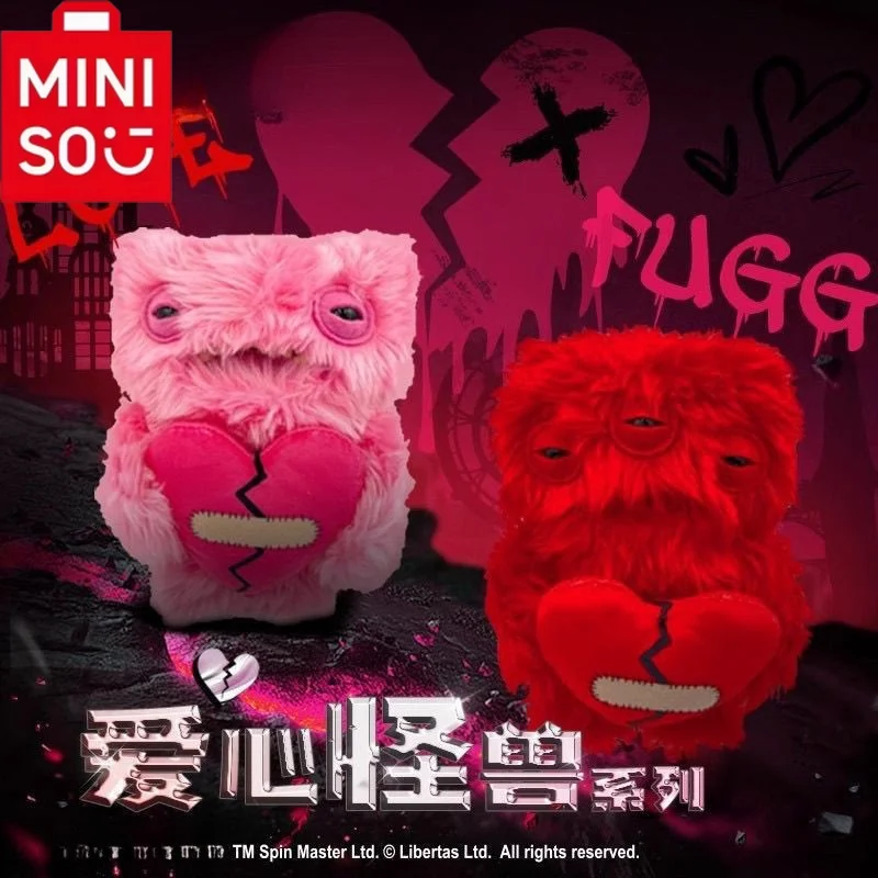 En Stock 23cm 100% Original Fuggler jouets en peluche monstre laid amour monstre série mignon dent monstre remplissage poupées en peluche jouets cadeaux