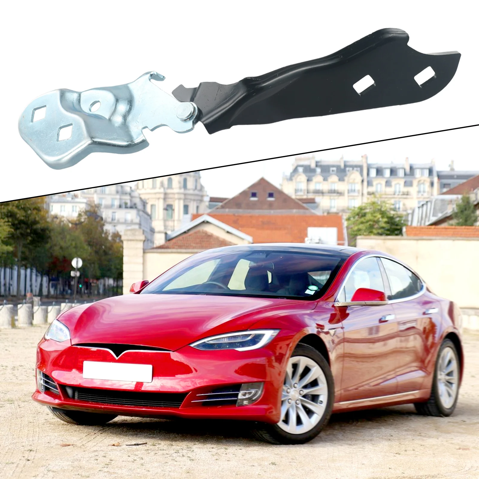 Front Left Hinge for Tesla For Model 3 for bonnet Hood 2017 2020 OEM 109879200C and Play Replacement High Performance