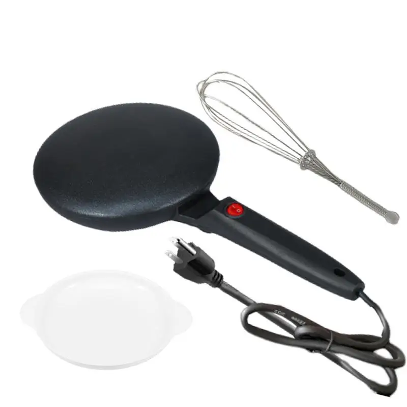 

Электрическая блинница 600 Вт ручная блинница 7,87 в термостатическое управление антипригарная стандартная сковорода с венчиком