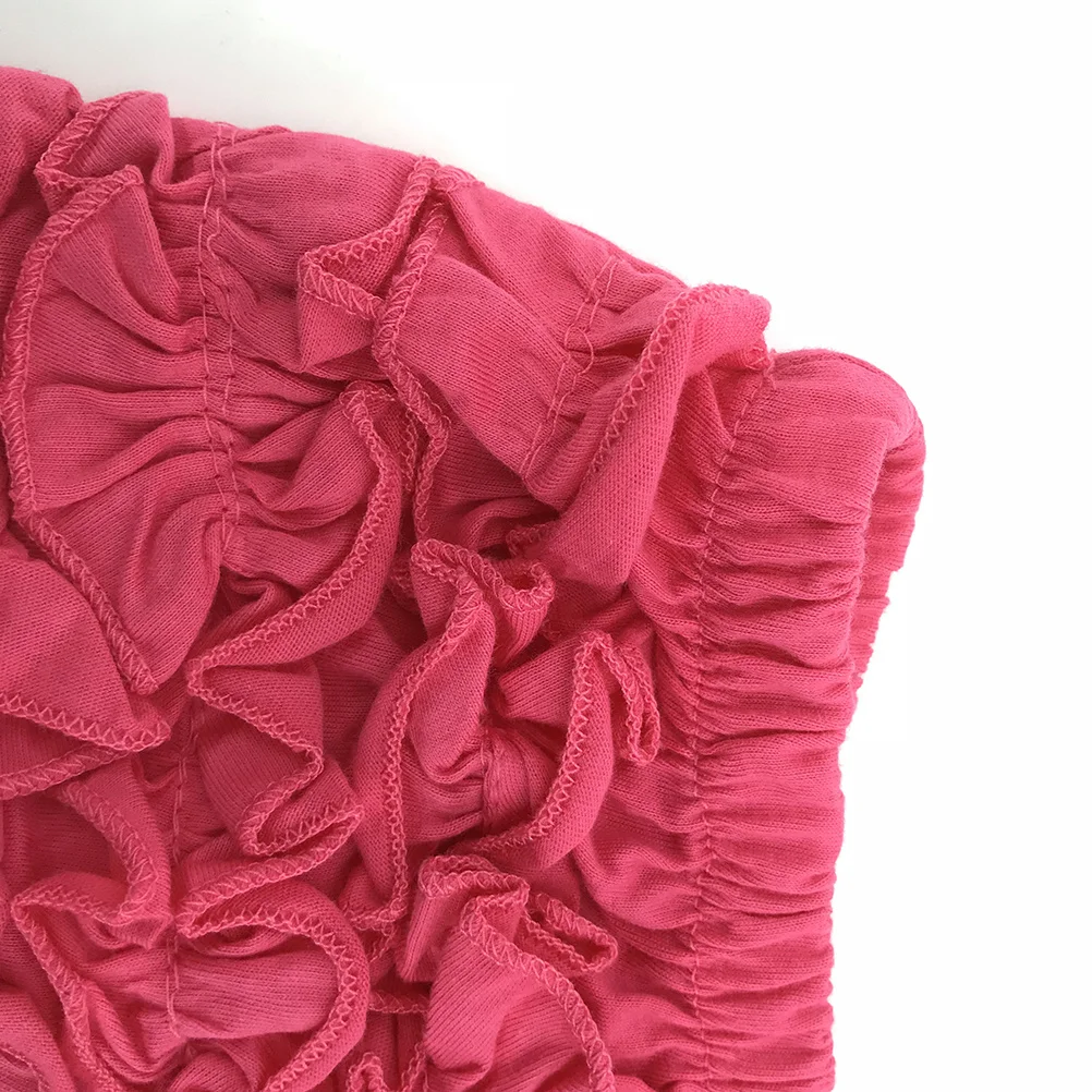 Bebê menina rosa algodão fralda capa calcinha renda plissado tamanho m absorção de umidade tecido macio calças da menina do bebê