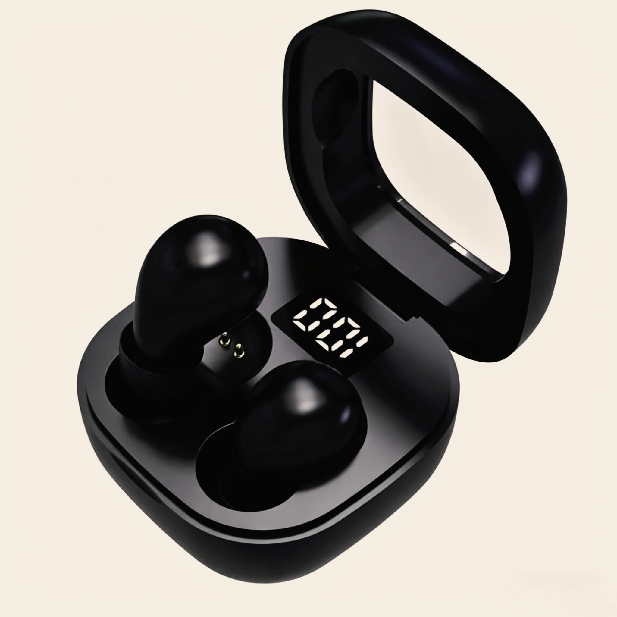 Mini Invisible Earbuds Bluetooth 5.3 Headphones TWS Wireless Earphones HIFI Stereo Noise Reduction Heasets with Microphones — product photo 1 of 1