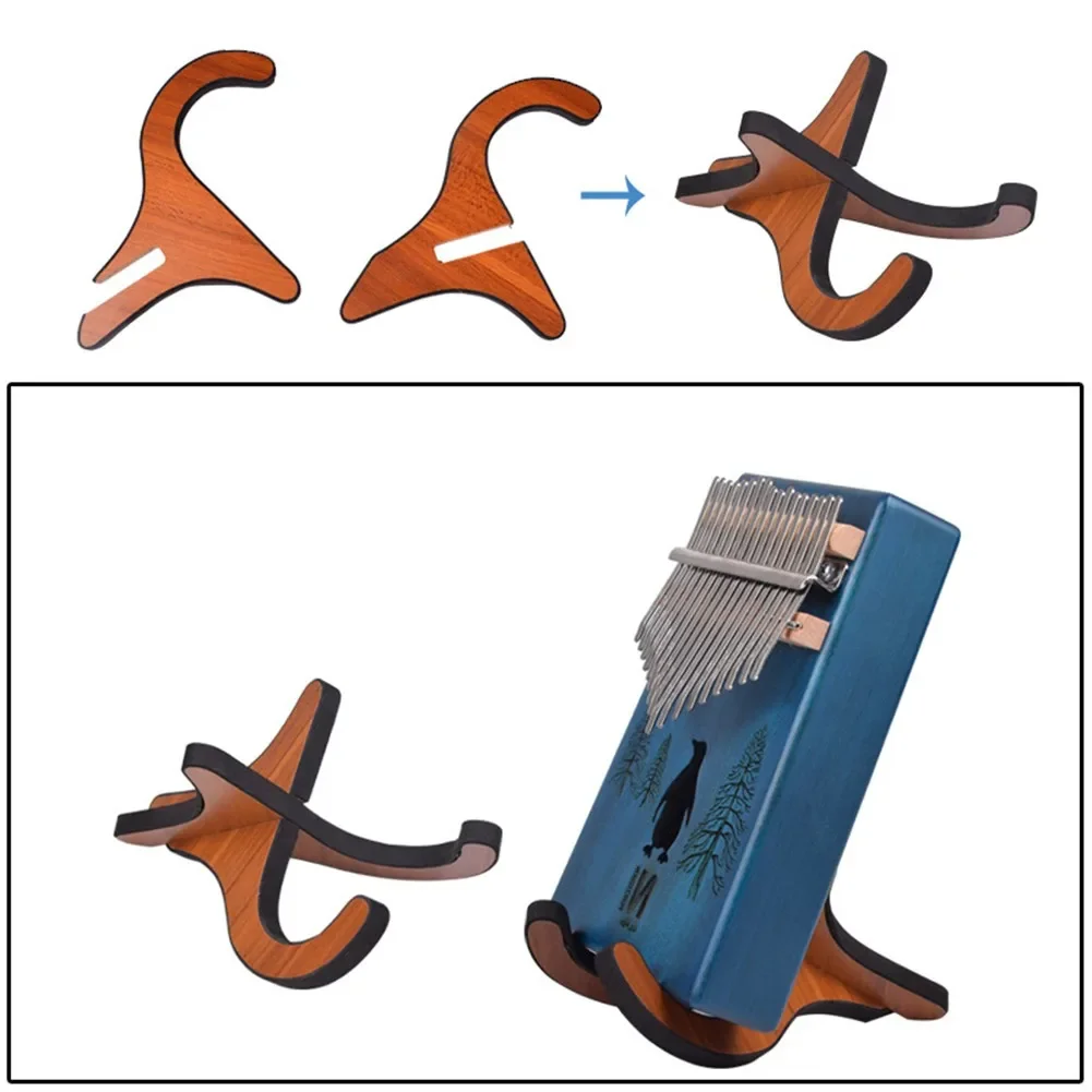 Soverup Wholesale Kalimba Stand Holder Thumb Piano Display  Bracket Rack Accessories Holder Stand Finger Piano Accessories