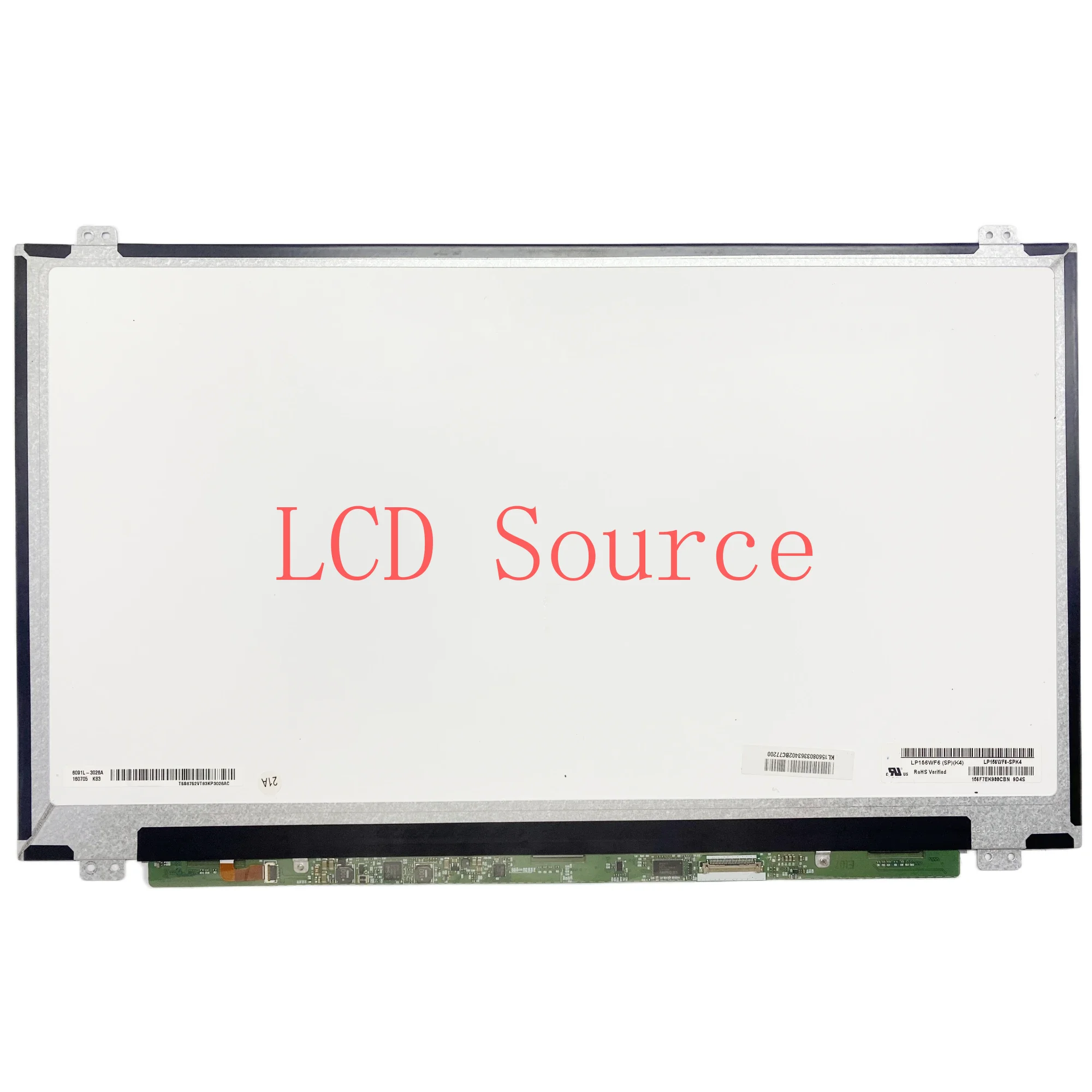 LP156WF6 SPK4 IPS 15.6 inch Laptop FHD 1920x1080 Display Panel EDP Matrix Replacement LCD LED Screen