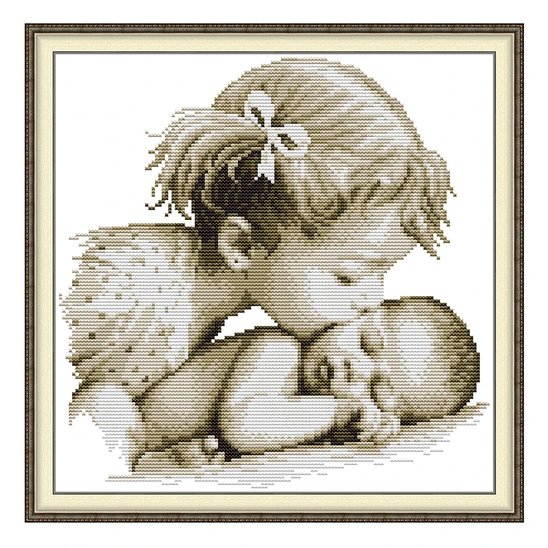 A Gentle Kiss Patterns Counted - Embroidery Kiss 评论和价格