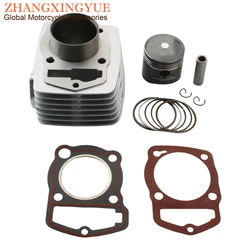 Motorcycle 56.5mm Cylinder Kit For Derbi Senda Baja 125 SM 2008- 2012 862724 125cc 124CM3 Engine 4-Stroke