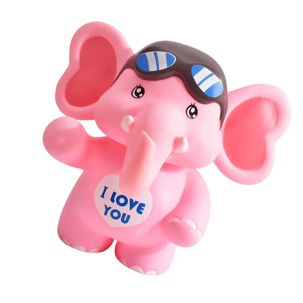 

1Pcs Lovely Elephant Saving Bank Adorable Kids Money Pot Birthday Festive Occasions Sufficient Daily Savings Organizer