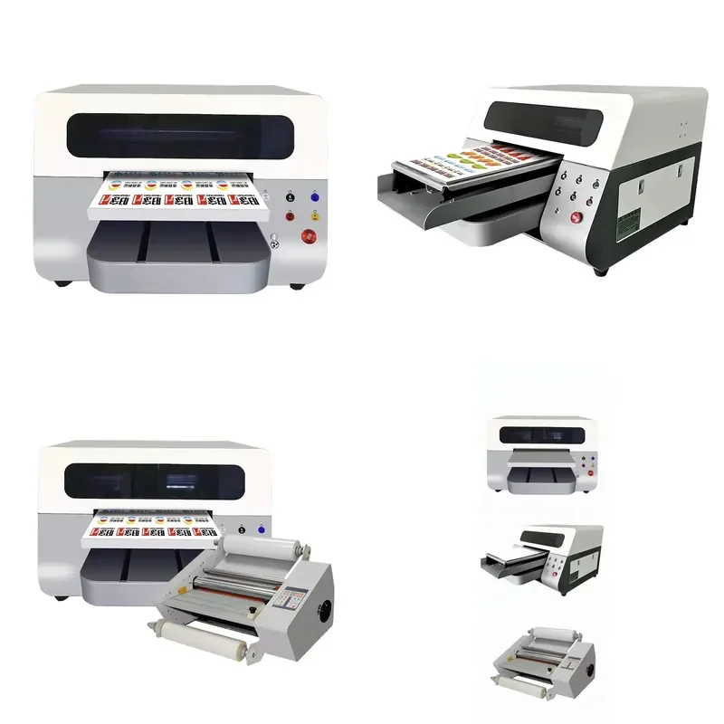 New Professional DTF Printer Using UV Ink for Small Businesses with 1 Year Warranty and Machine Test Report