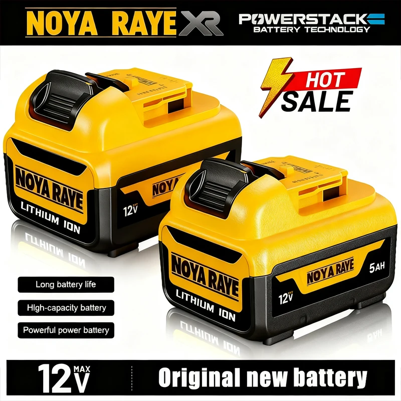 Tool Battery 5Ah 2Ah 12V Li-Ion DCB127 Replacement For DeWalt DCB124-XJ DCB120 DCB123 DCB122 DCB124 