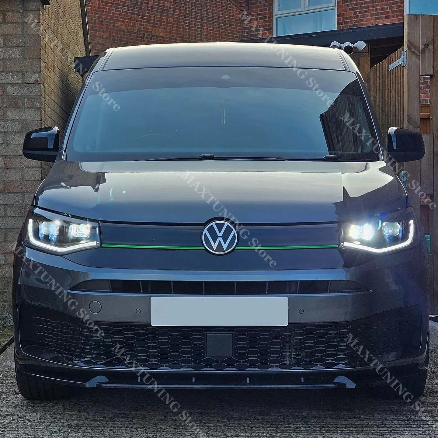 

Передний бампер Maxton Sytle, разветвитель юбки для VW Caddy MK5 TDI TSI 2020-2025, автоматический нижний спойлер для губ, обвесы, диффузор, аэродинамические комплекты