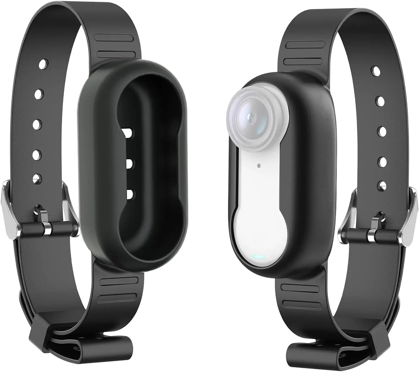

PULUZ Camera Multifunctional Silicone Strap for Insta360 GO 3S / GO 3 Cat Camera Collar Wristband Backpack Stripe Bicycle Strap