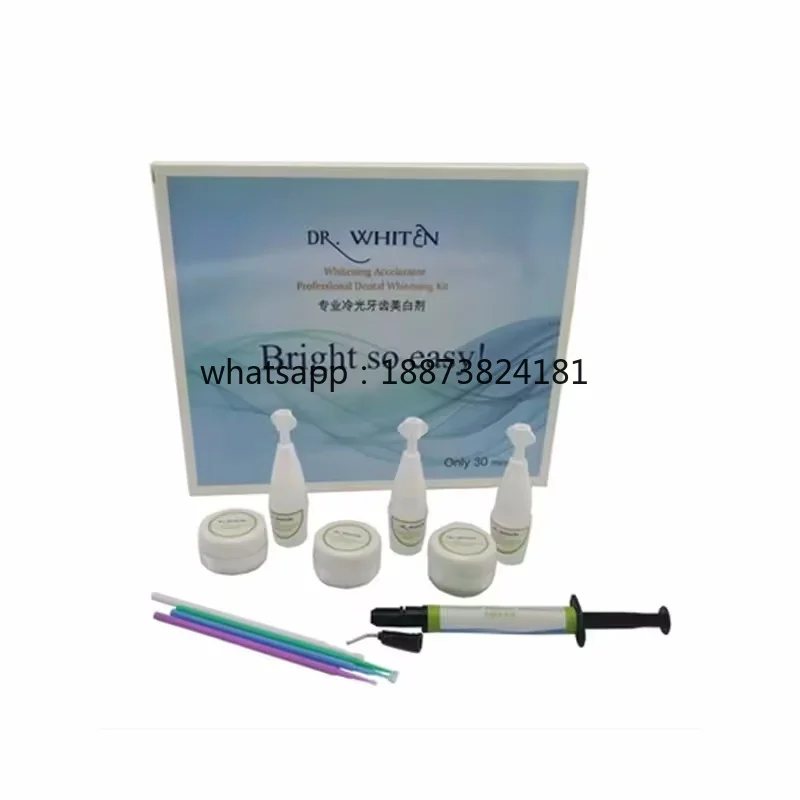 Materials Whitening Kit Treatment Professional Teeth Whitening Gel Natural Whitening Kit for Led Light Machine fast shipping