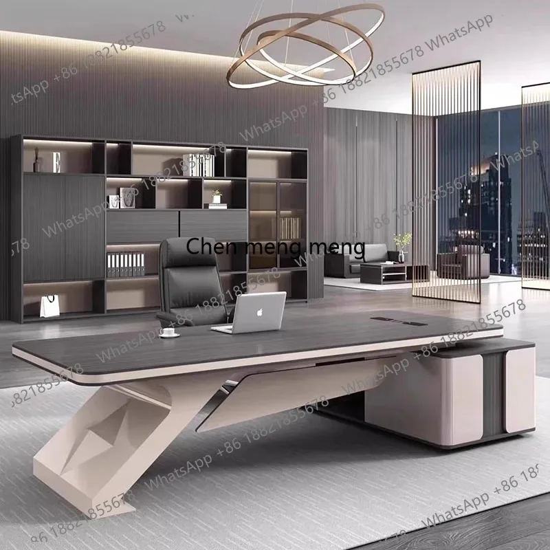 large fashion office desk aesthetic Save space accent nordic creative office desk office desk mesa ordenador salon furniture