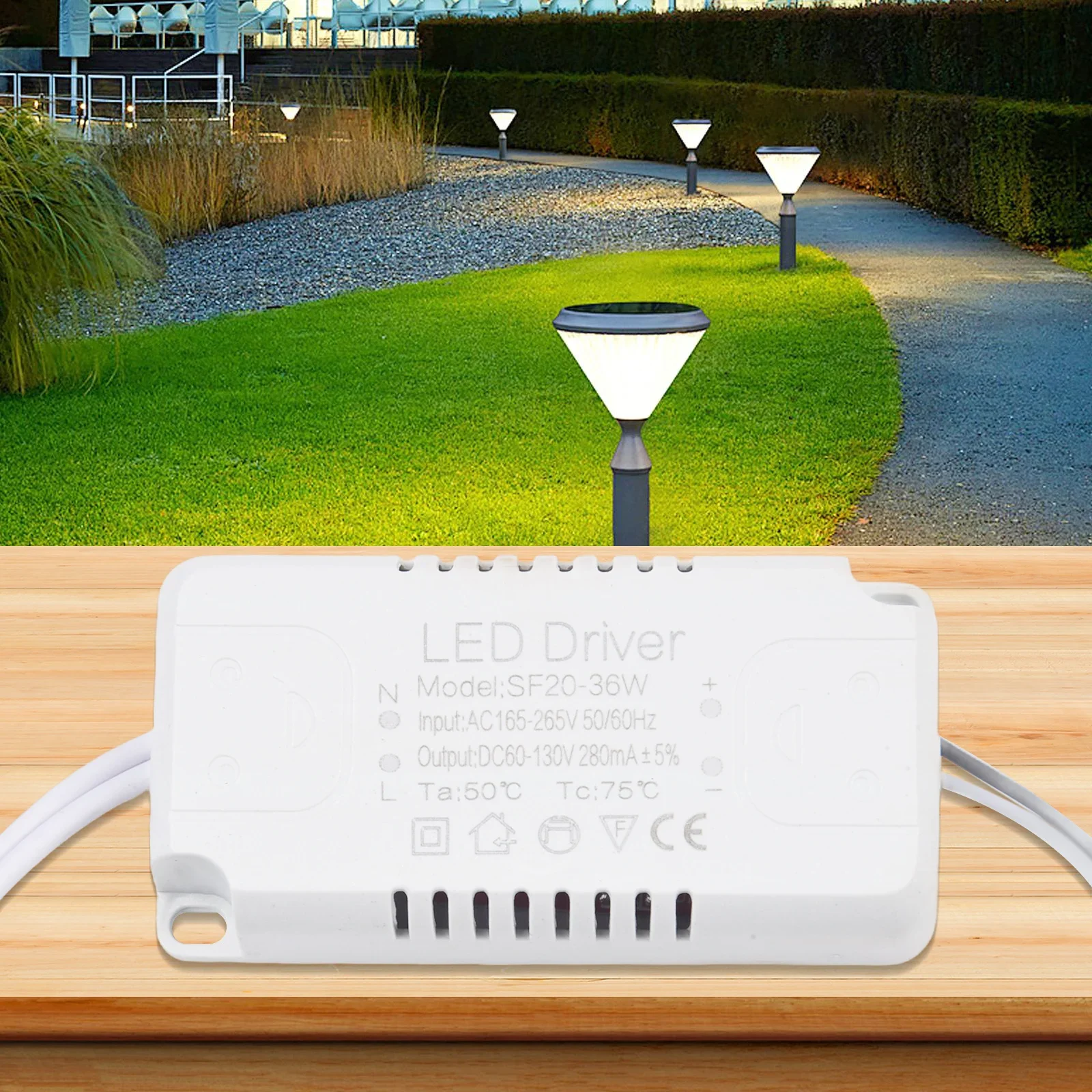 1pc AC165-265V LED Driver Adapter For LED Lighting Non-Isolating Transformer For Ceiling Light Down Lamp Panel Light