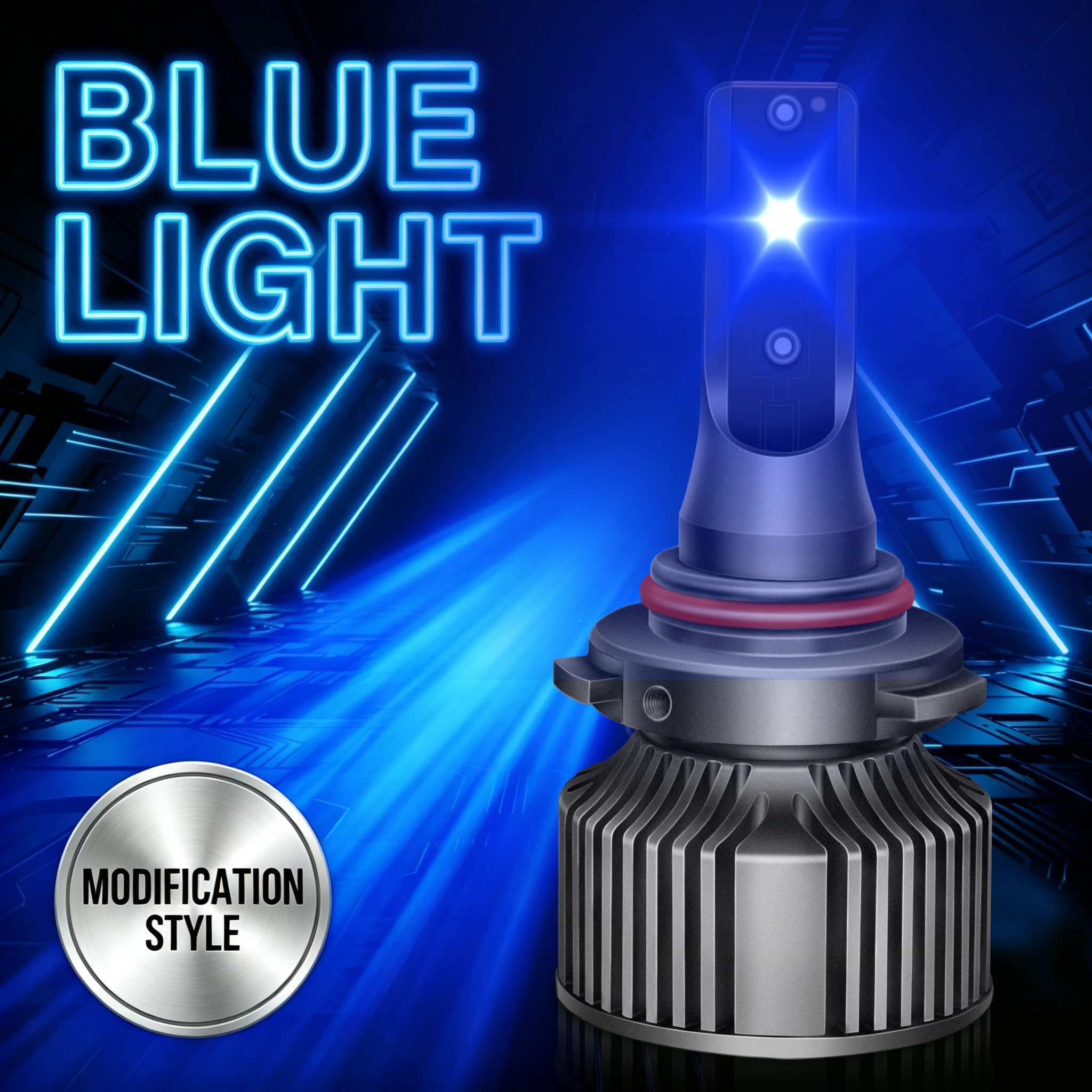 

Blue LED Fog Light Bulb 50W 12V H11 H8 H9 H16 9006 880 881 PSX24W PSX26W HB4 H3 H1 H10 P13W LED Headlight Auto Light