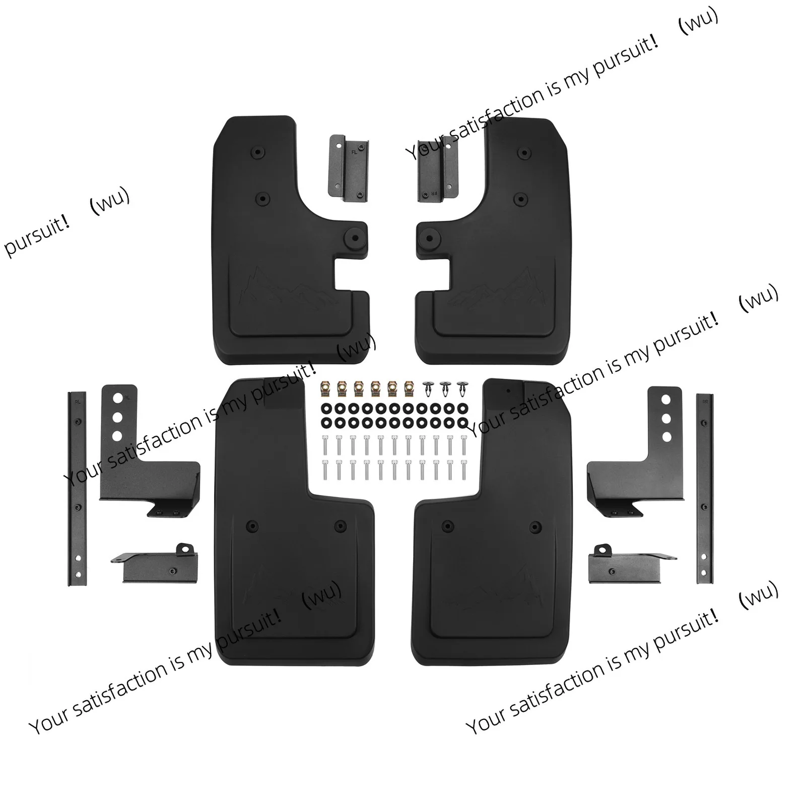 ZOCI-For 21-23 Ford Ford Bronco Four Wheels, No Punching, No Pattern 4 Pieces (2/4 Doors)