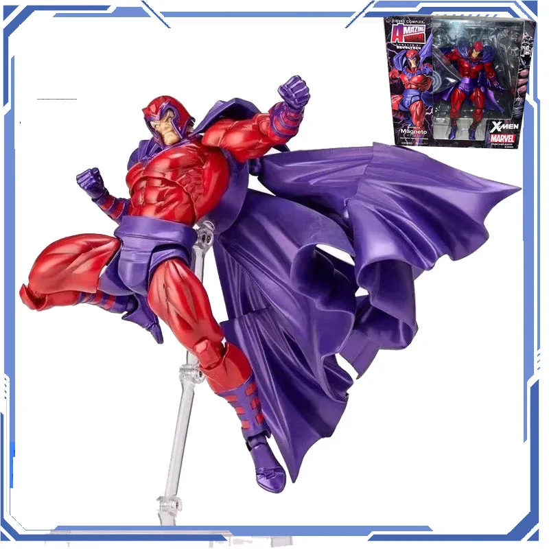 

Original Magneto Revoltech AMAZING YAMAGUCHI Max Eisenhardt Anime Figure Model Action Toys for Boys Gift Collectible