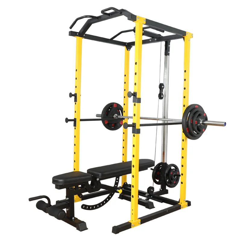 Safety Power Cage for Home Gym Workouts 1