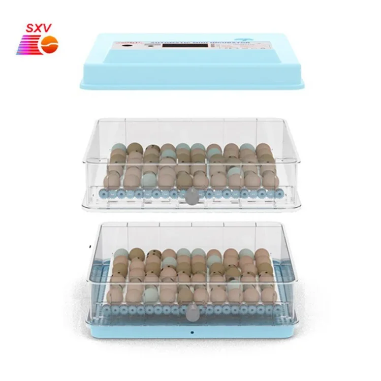 CE 140 egg dual and single power automatic chicken incubator egg hatching