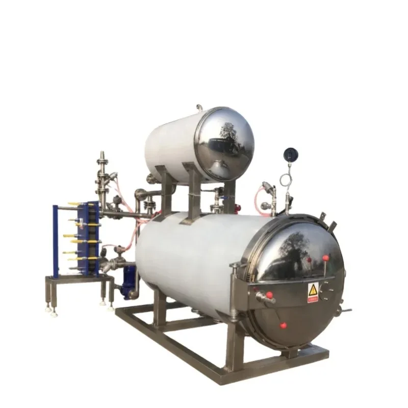 

【Best-selling】1000liter Capacity Automatic Autoclave Sterilizer Retort High Barrier Retort Food Container