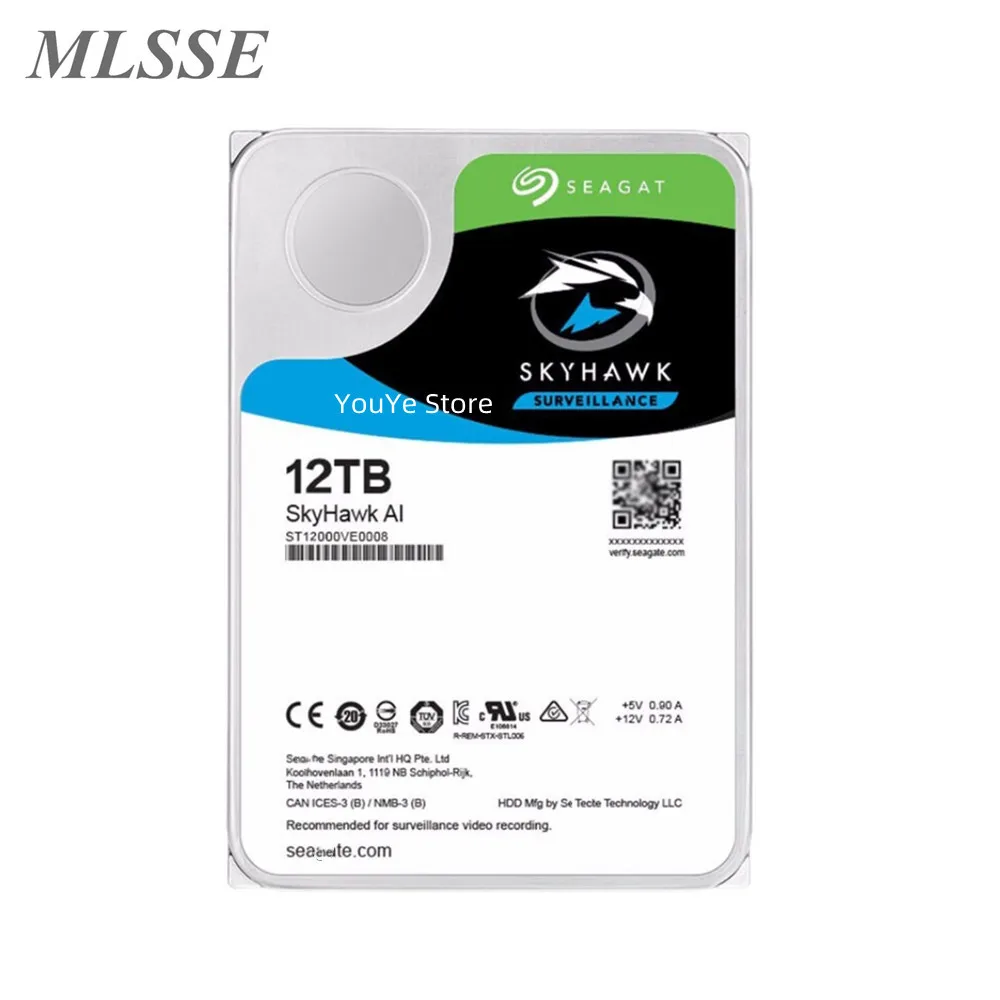 For Seagate SkyHawk AI 12TB 3.5