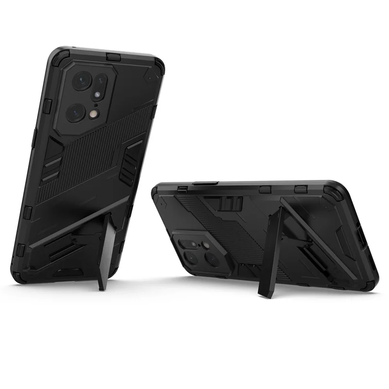 For OPPO Find X5 Pro Case Magnetic Armor Shockproof Stand Back Cover For OPPO Find X5 X3 Lite FindX5 Hard Rugged Phone Cases