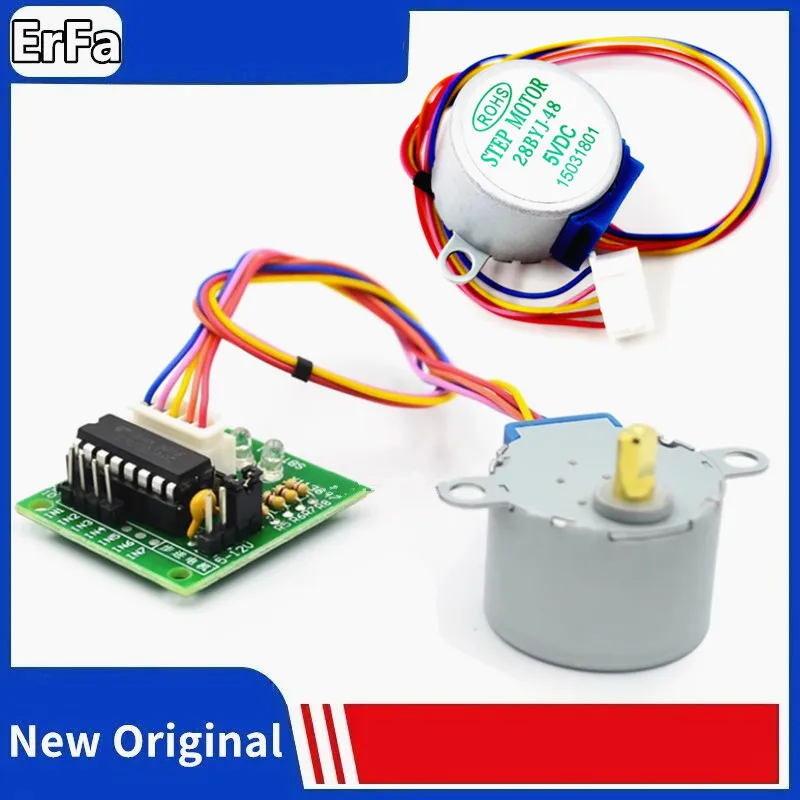 DC 5V 12V 28BYJ-48 Stepper Motor Lead 25cm Reduction Step Gear Stepper Motor 4 Phase With ULN2003 driver board Arduino Diy Kit