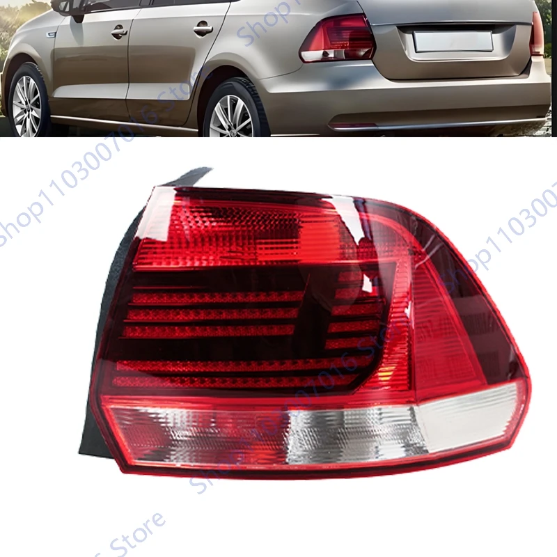 Car Tail Lamp For Volkswagen Polo Vento Sedan 2016-2019 Tail Light Assembly Brakel lamp Parking Light 6RU945095L 6RU945096J