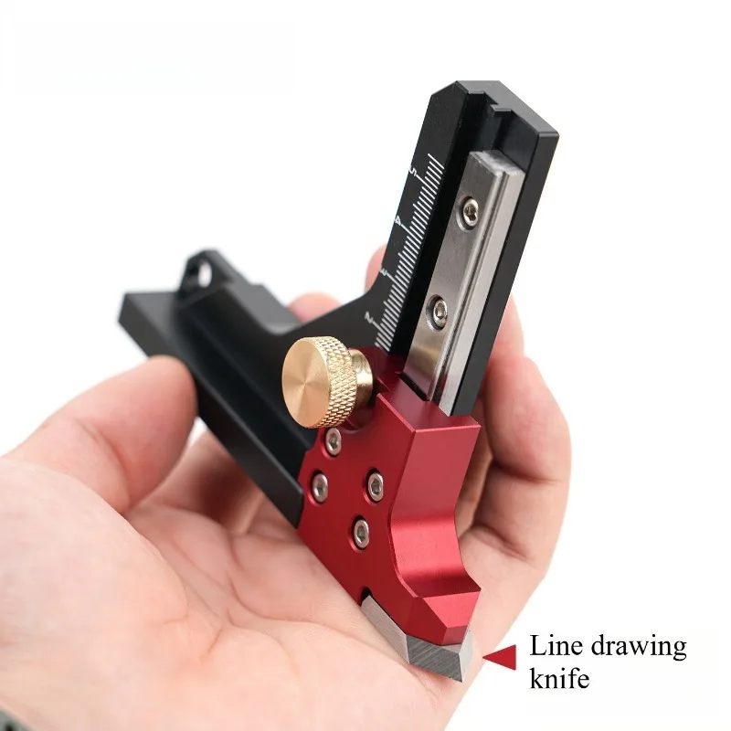 

Height Setup Gauge Height Measurement Height Setting and Marking Measuring Instrument Woodwork Adjustable Table Saw Depth Gauge