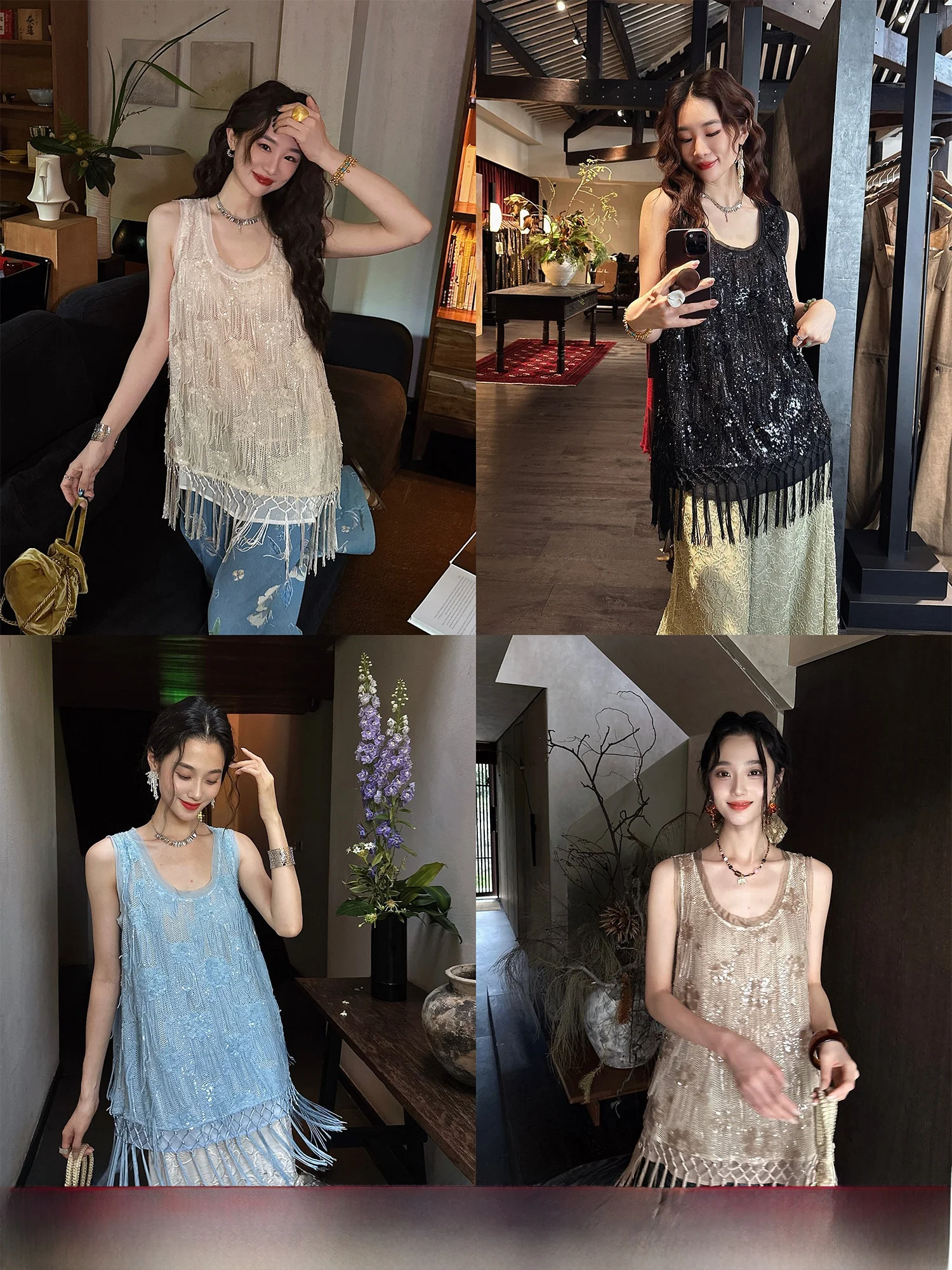 

Женский жилет Sanji Bla Flower Flowing Light Svel, летняя верхняя одежда, асимметричный свободный крой, стандартная длина